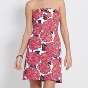 Vineyard Vines Liberty Floral Strapless Dress Sz 2